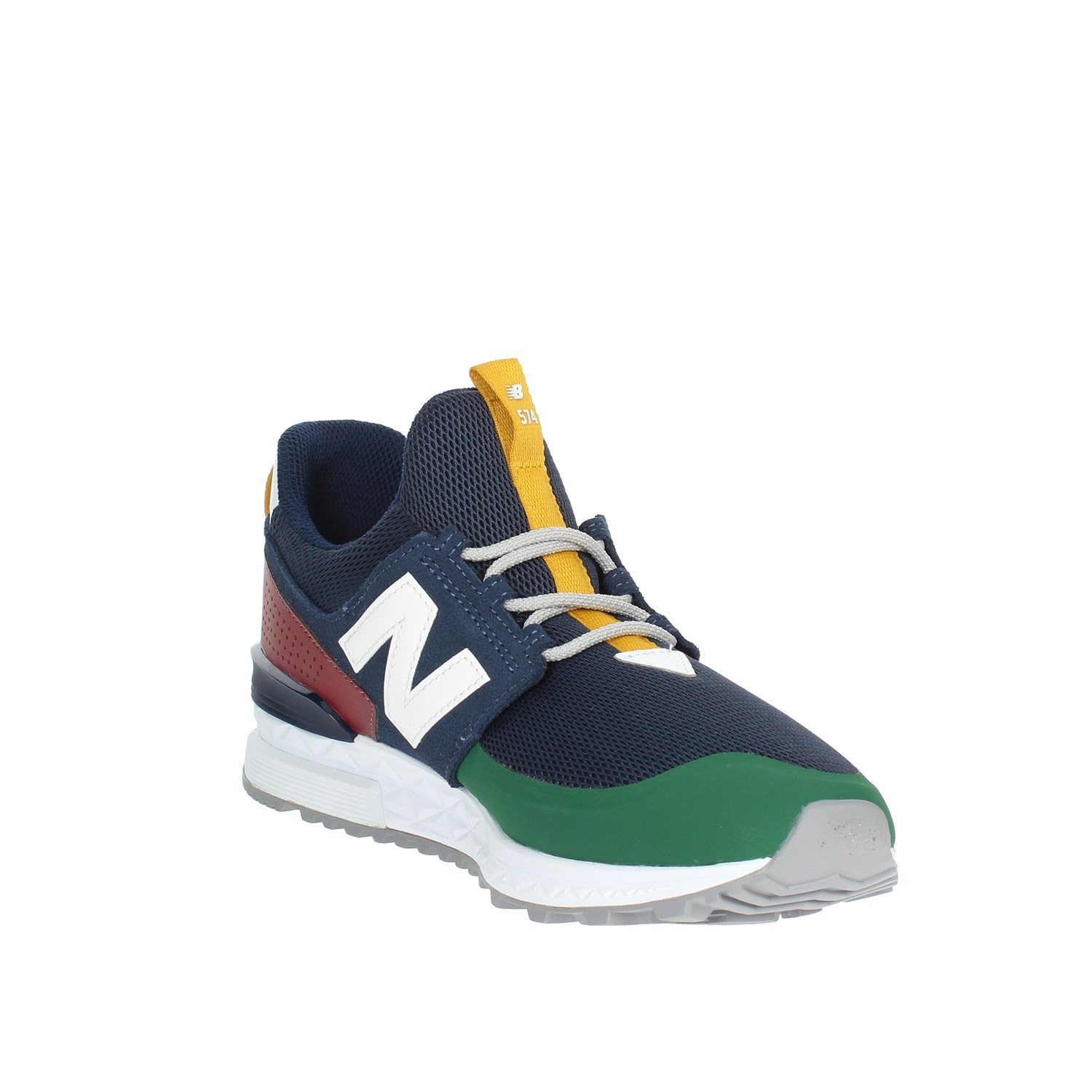 New Balance Low Sneakers Blue/Green New Balance Shoes Low Sneakers Blue/Green MS574DTZ