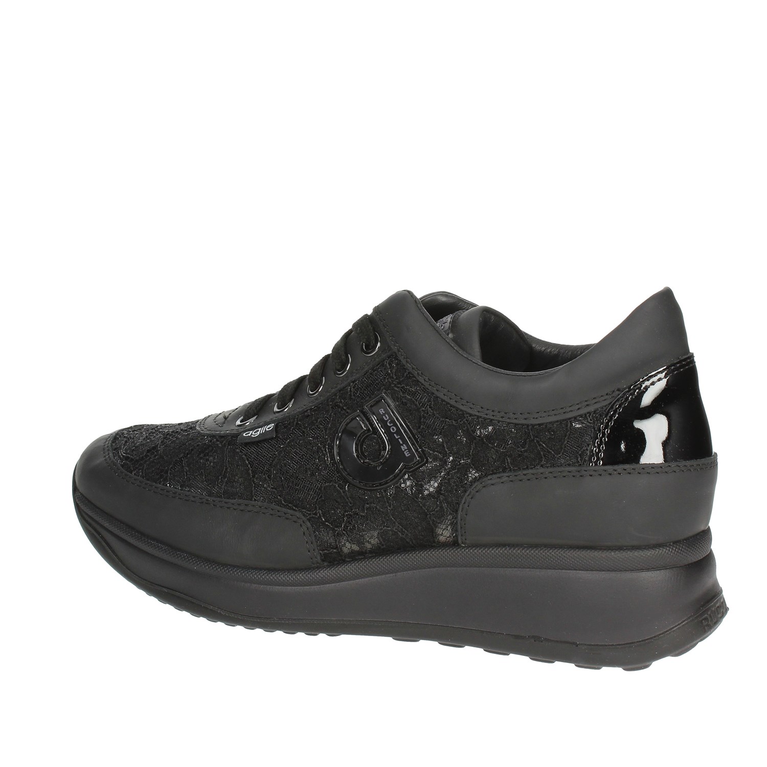 Agile By Rucoline Sneakers Black Agile By Rucoline Shoes Sneakers Black 1304