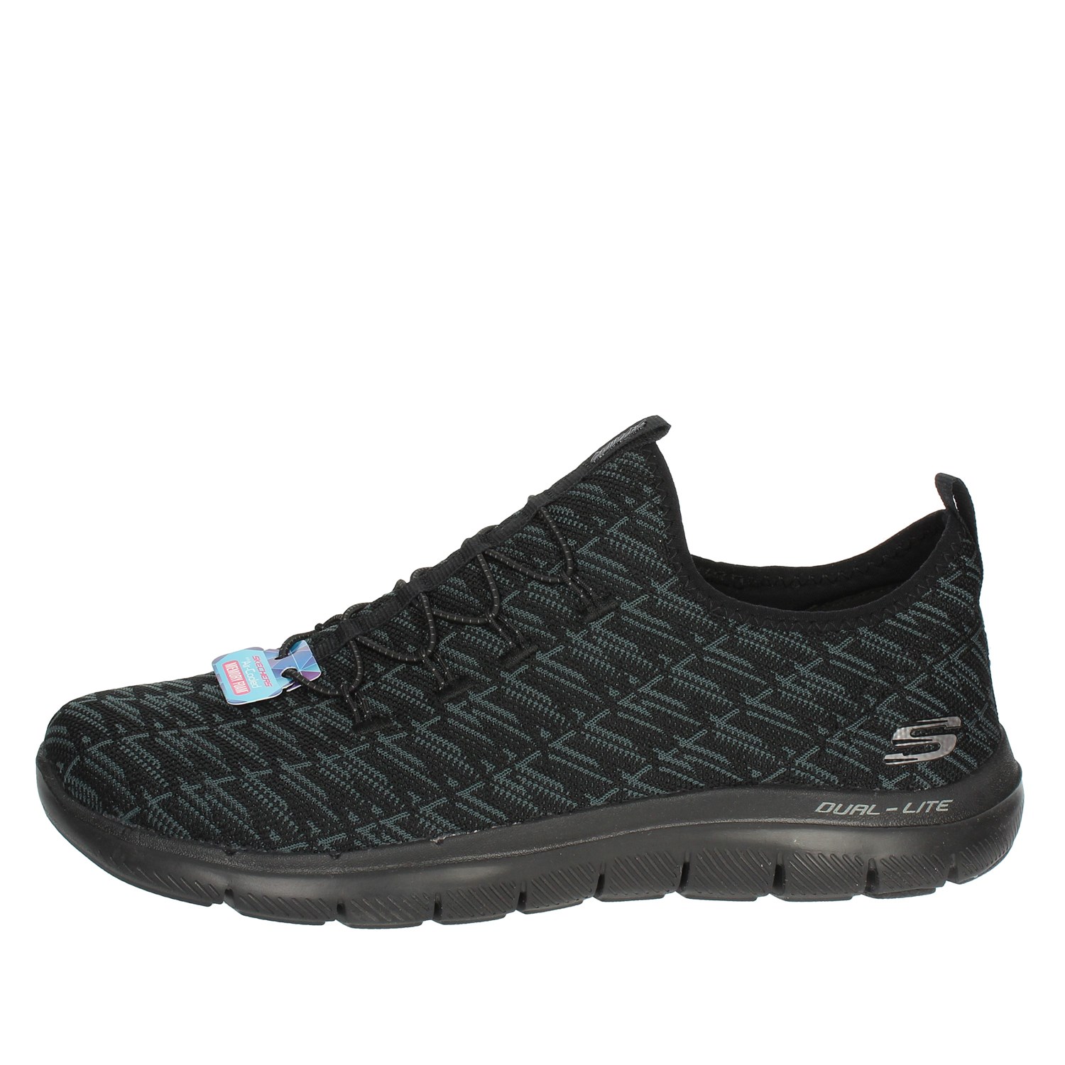 Skechers Sneakers Donna NERO Skechers Scarpe Donna Sneakers NERO 12765/BBK