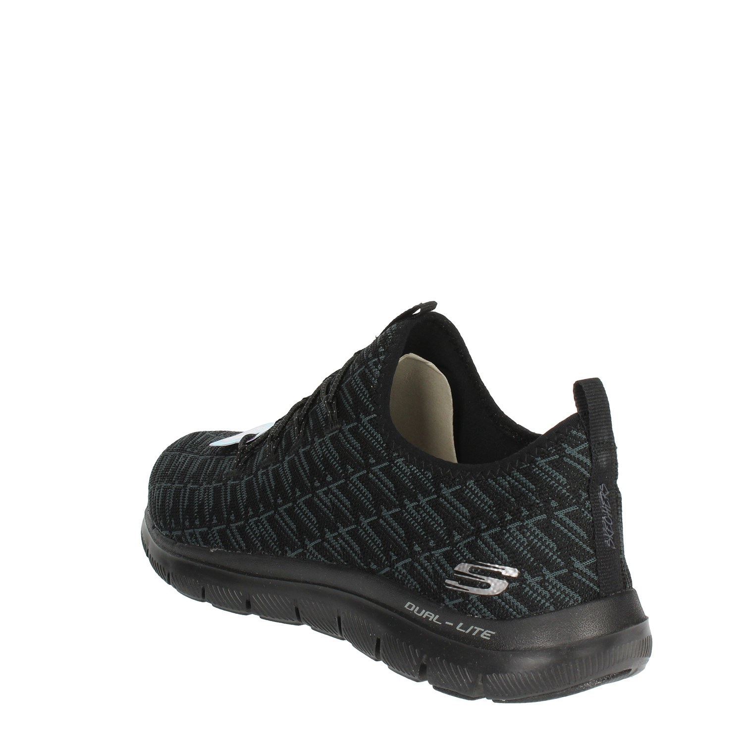 Skechers Sneakers Donna NERO Skechers Scarpe Donna Sneakers NERO 12765/BBK