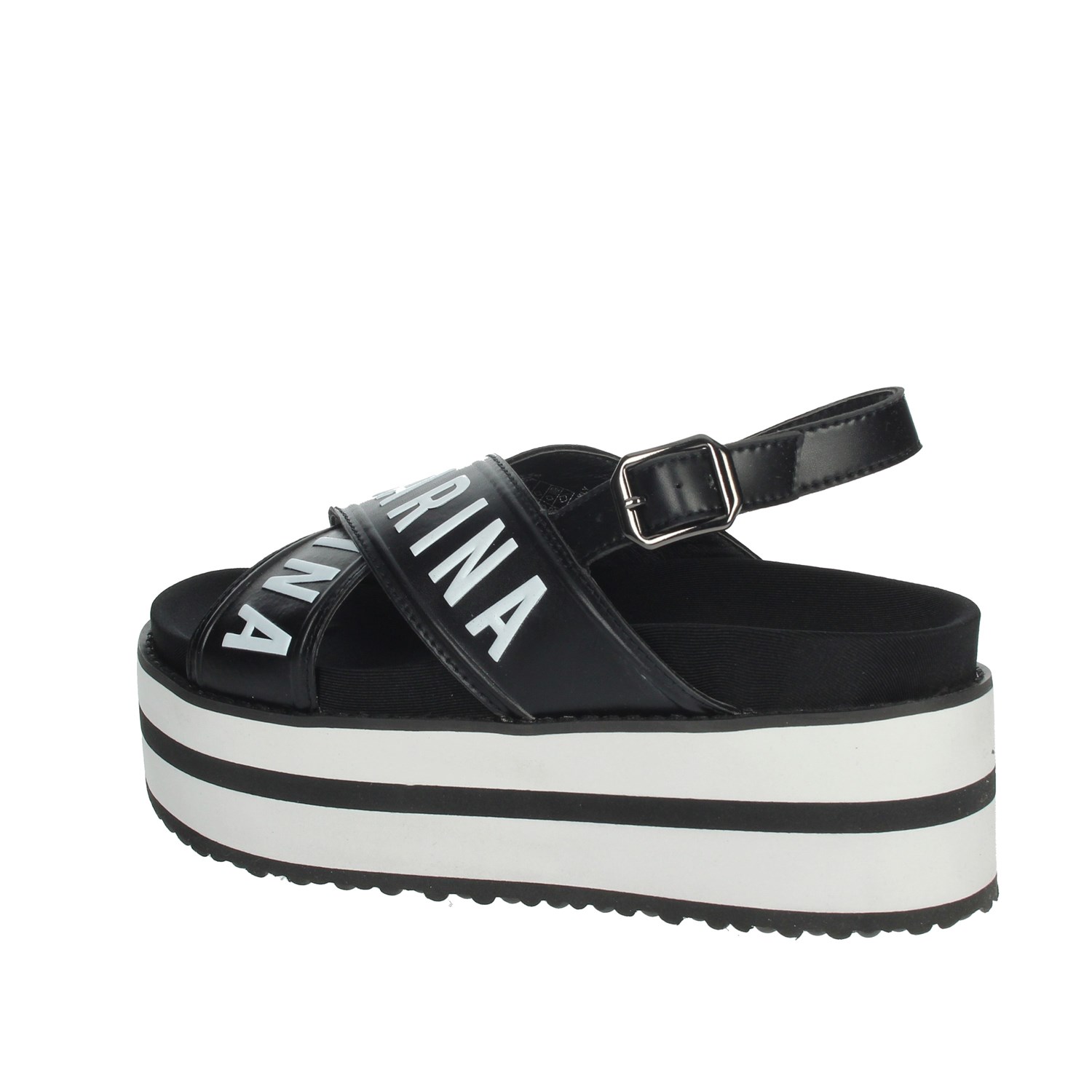 Fornarina Sandals Black Fornarina Shoes Sandals Black PE19CREAM2