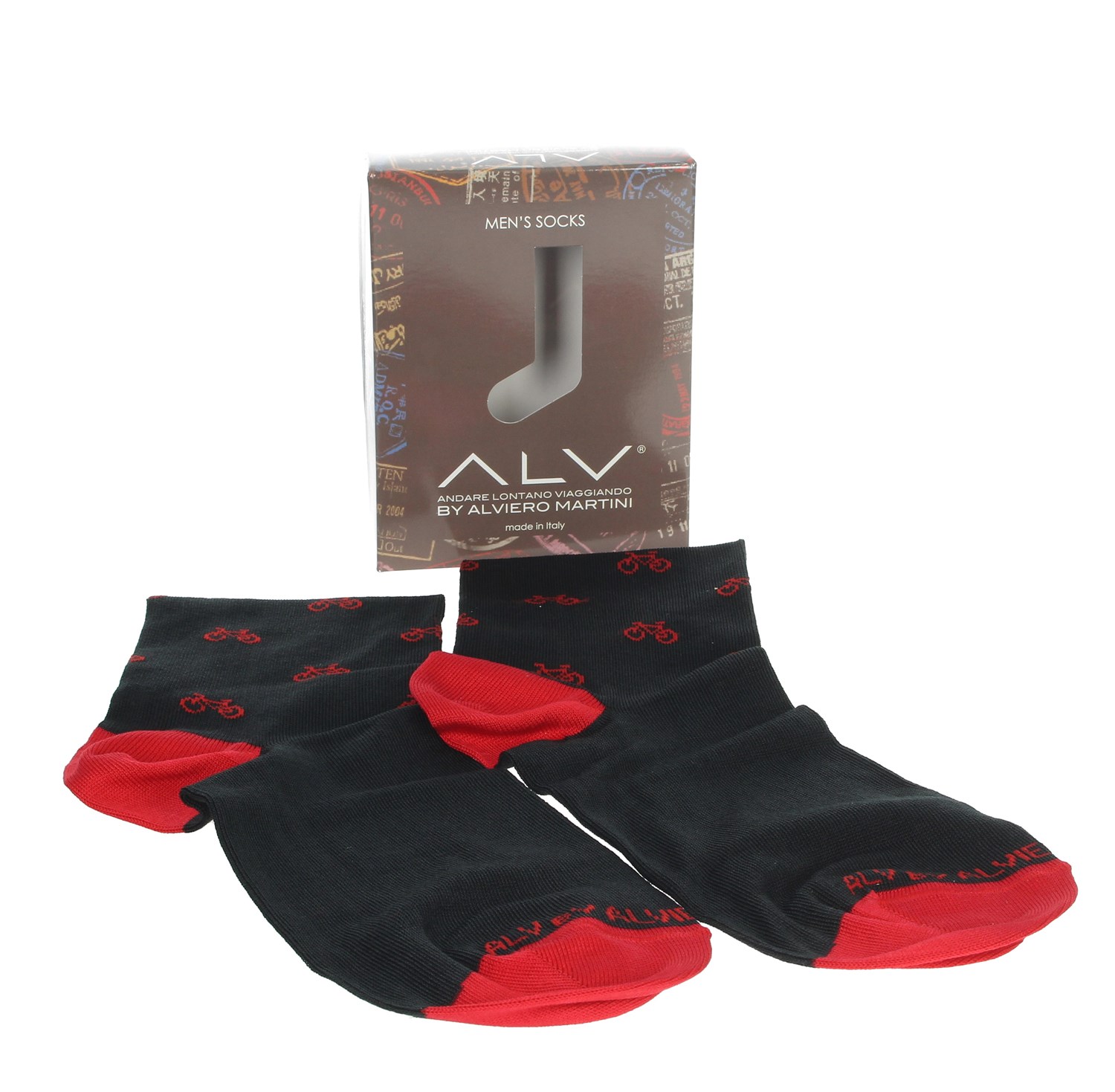 Alv By Alviero Martini Socks Charcoal grey Alv By Alviero Martini Accessories Socks Charcoal grey ALV1012