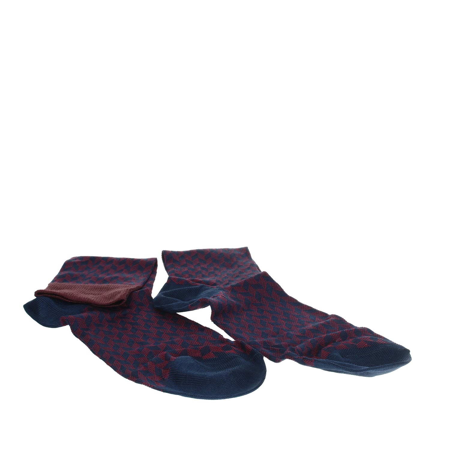 Alv By Alviero Martini Socks Blue/Red Alv By Alviero Martini Accessories Socks Blue/Red ALV4054