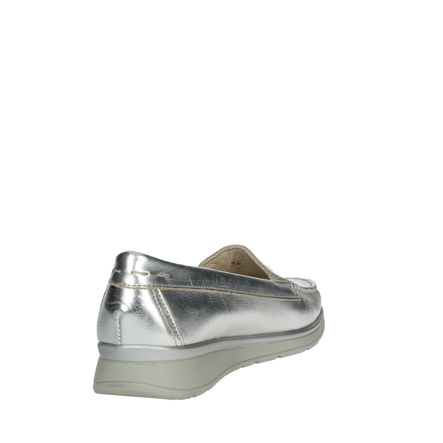 Cinzia Soft Moccasin Silver Cinzia Soft Shoes Moccasin Silver IA810VL