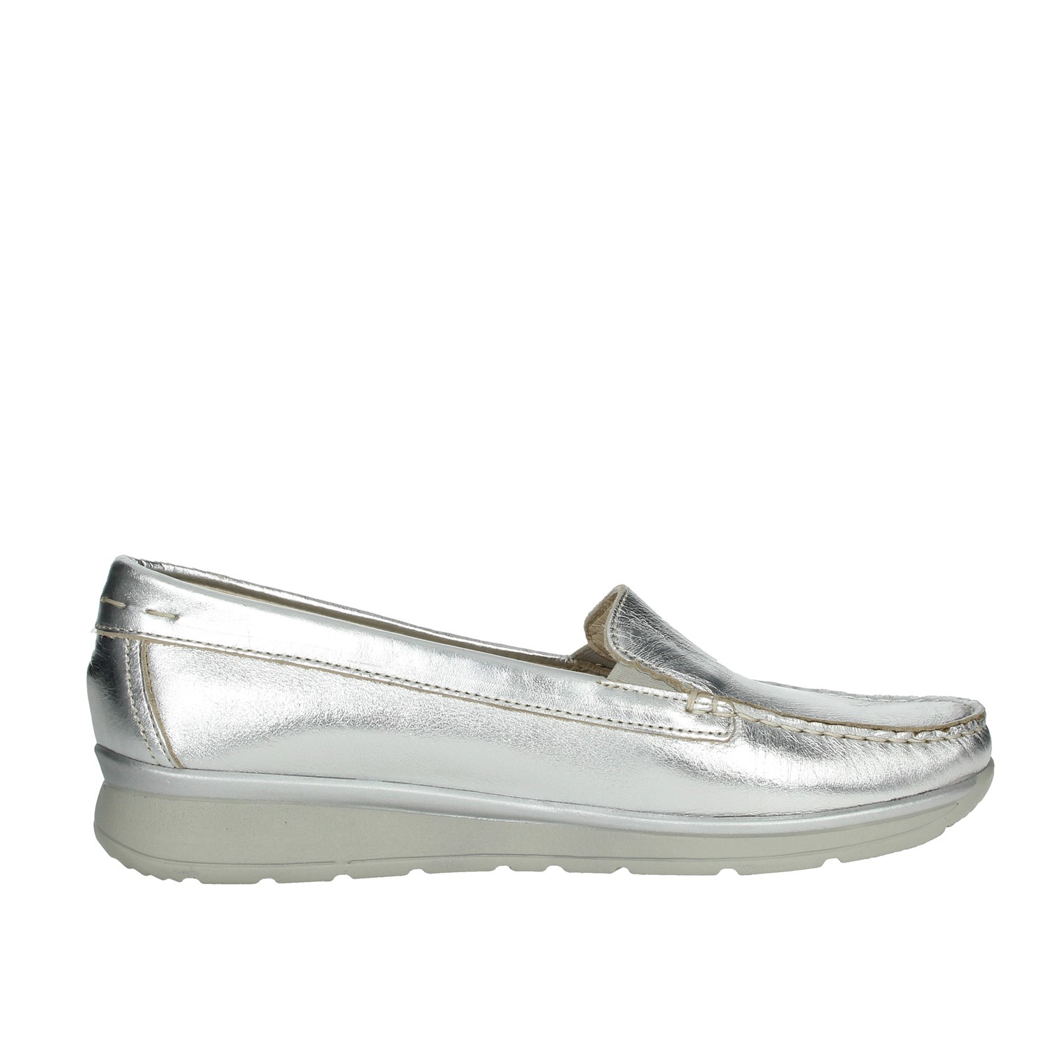 Cinzia Soft Moccasin Silver Cinzia Soft Shoes Moccasin Silver IA810VL