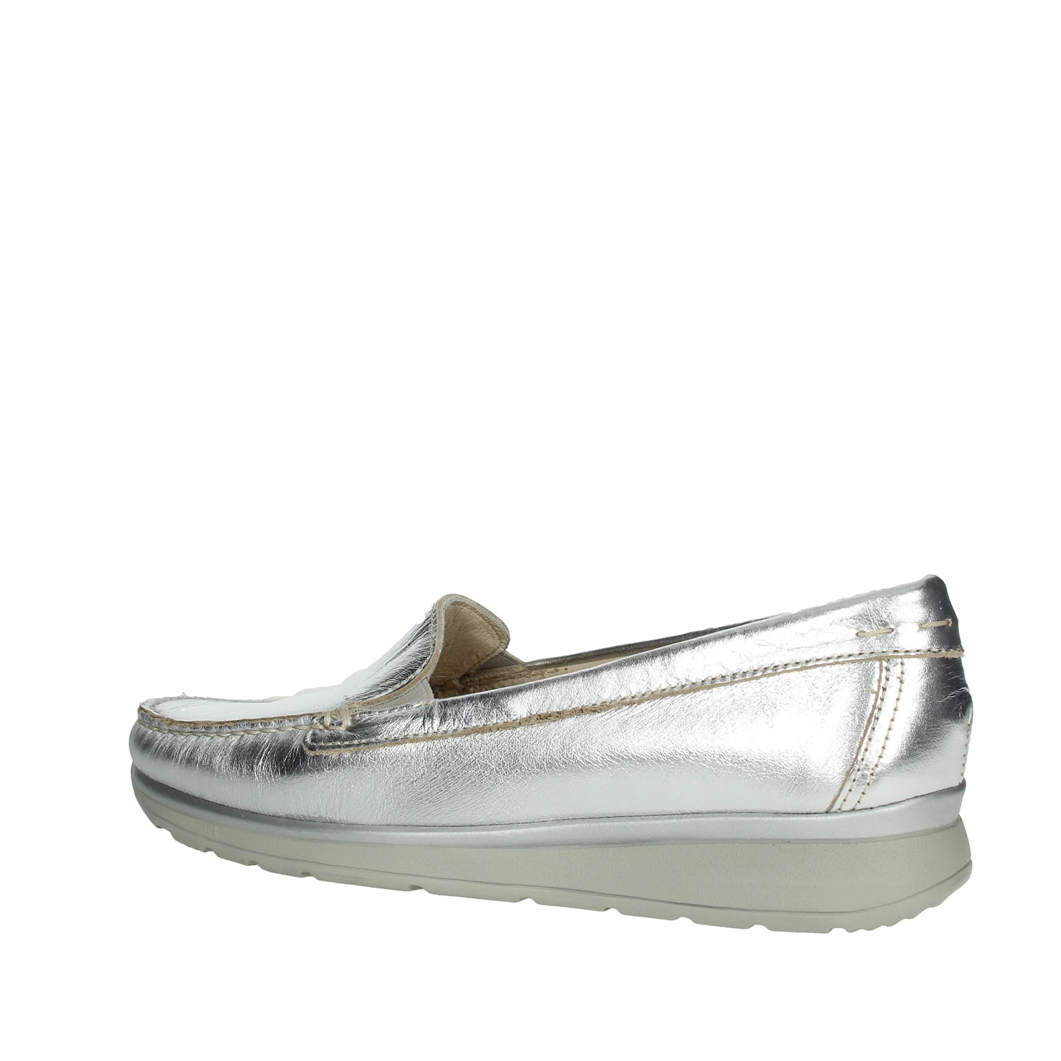 Cinzia Soft Moccasin Silver Cinzia Soft Shoes Moccasin Silver IA810VL