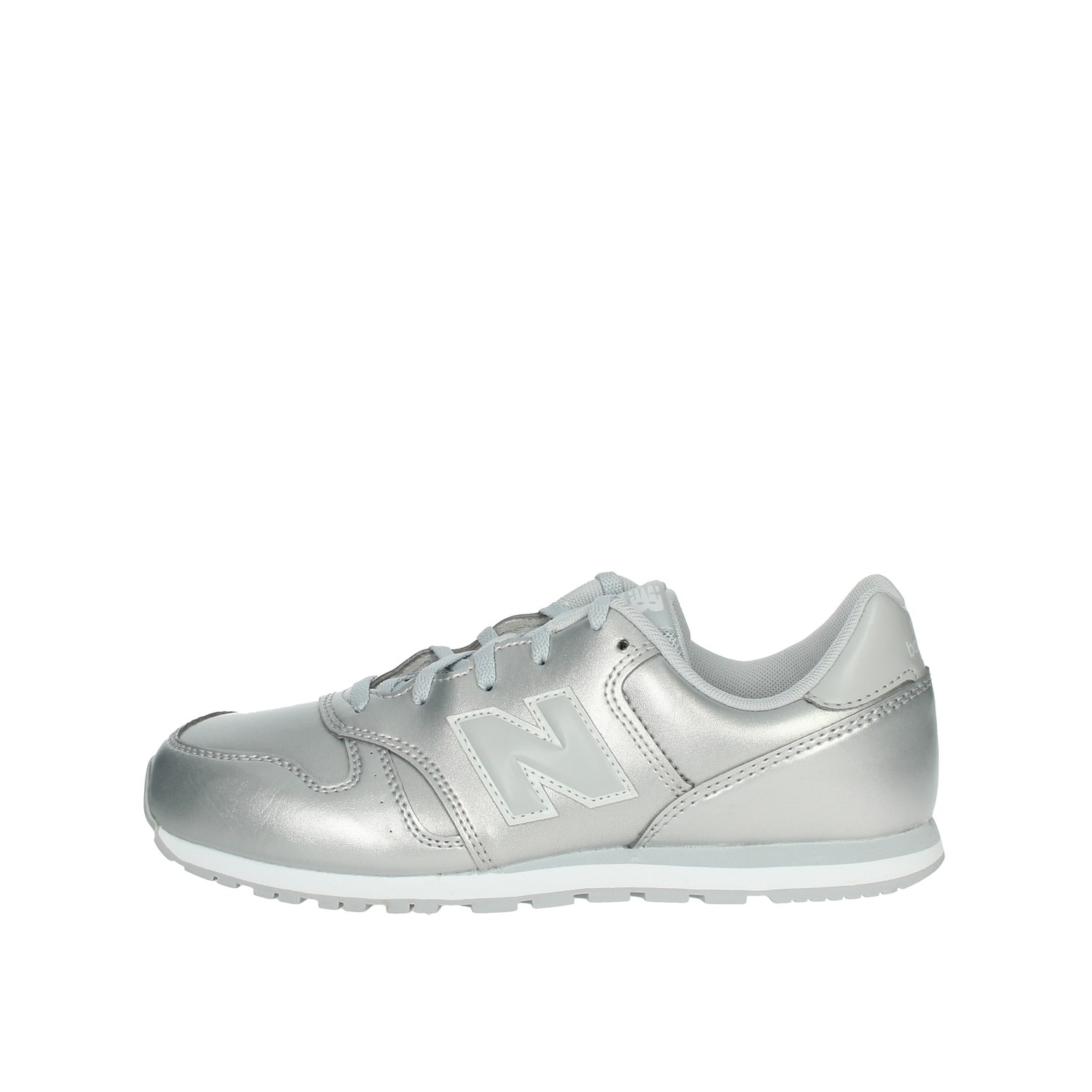 new balance leder silber