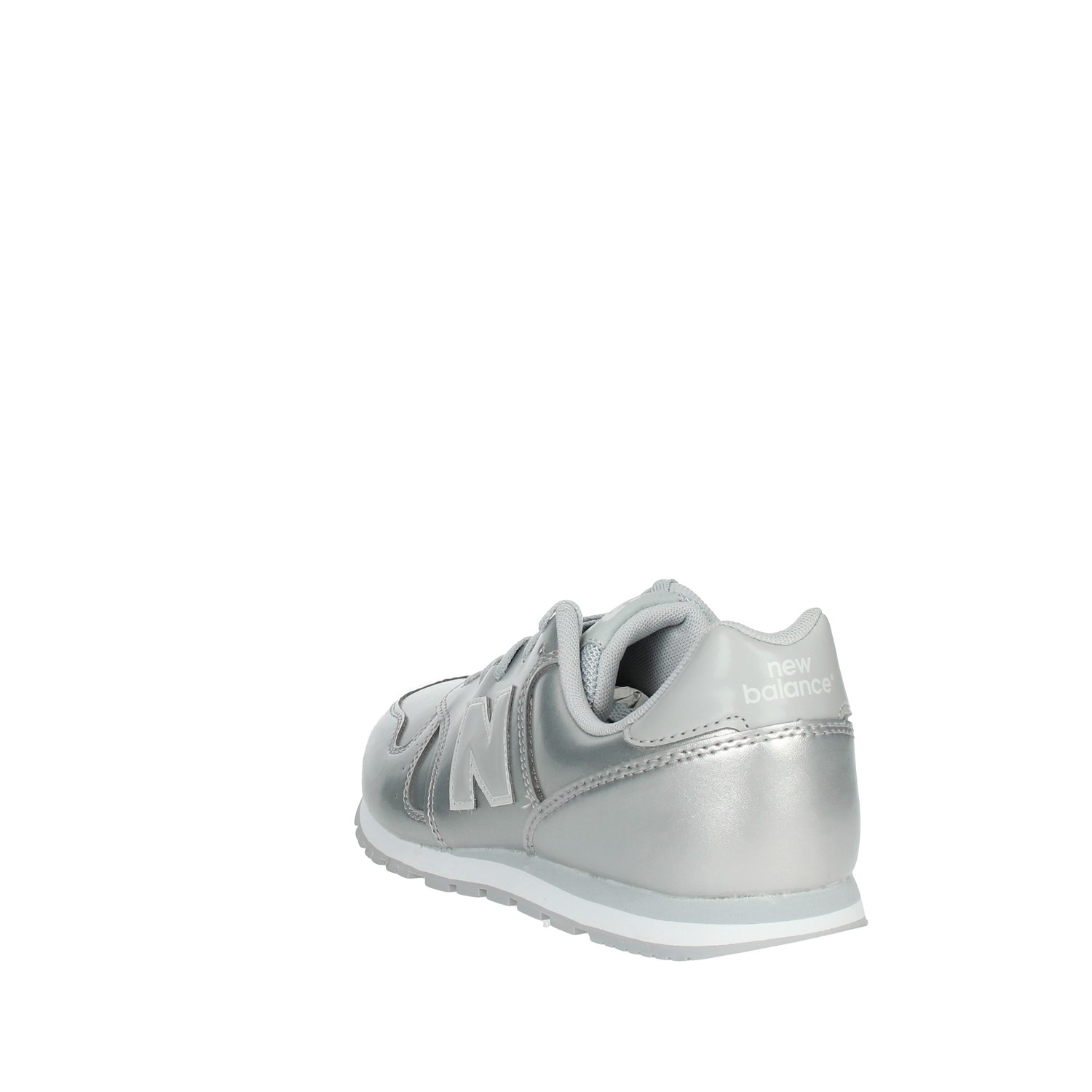 new balance leder silber