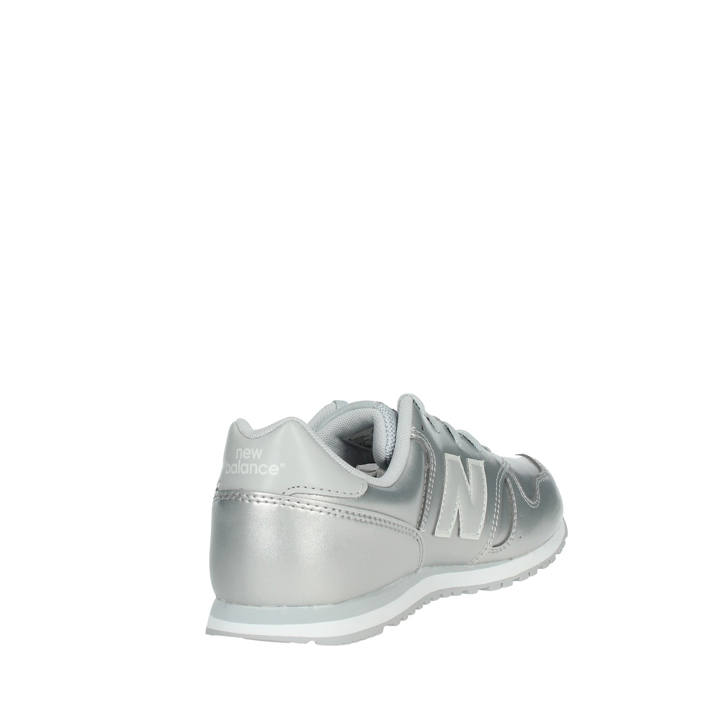 new balance leder silber