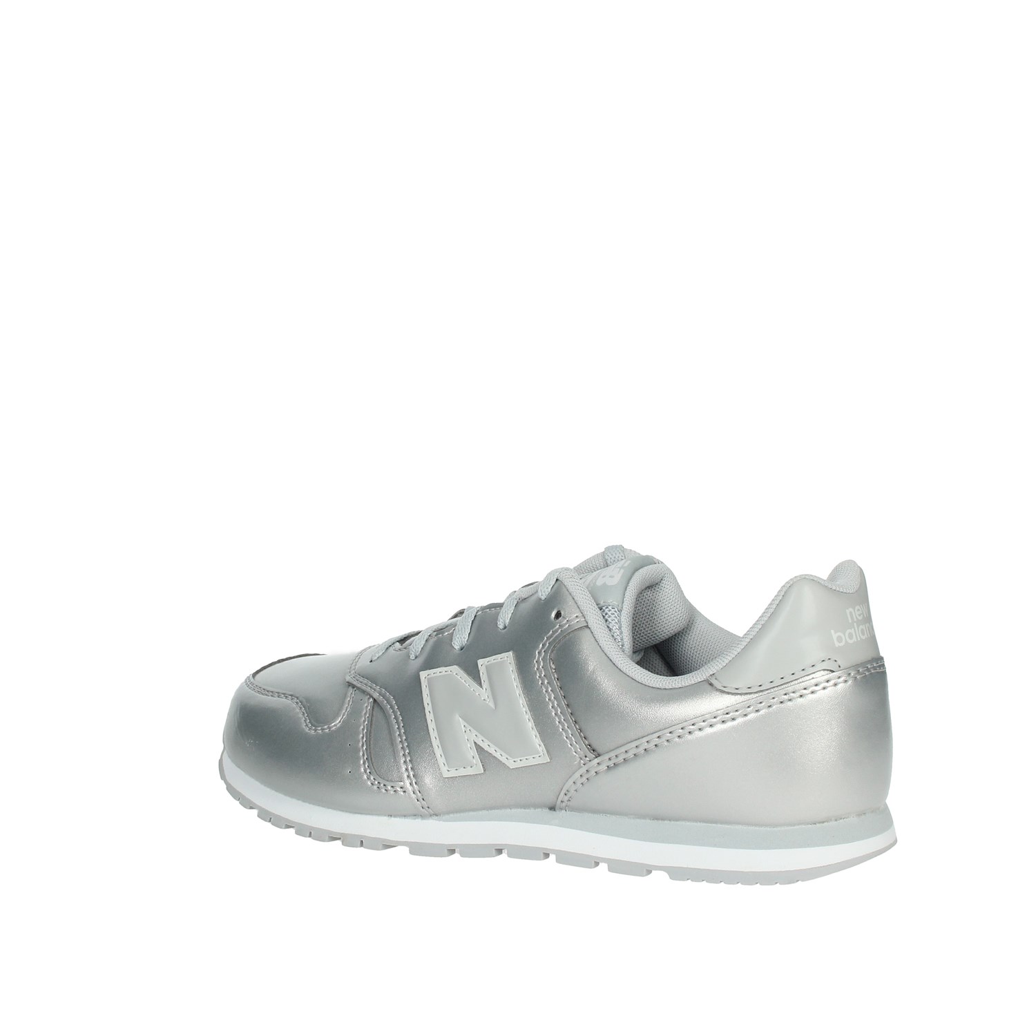 new balance leder silber