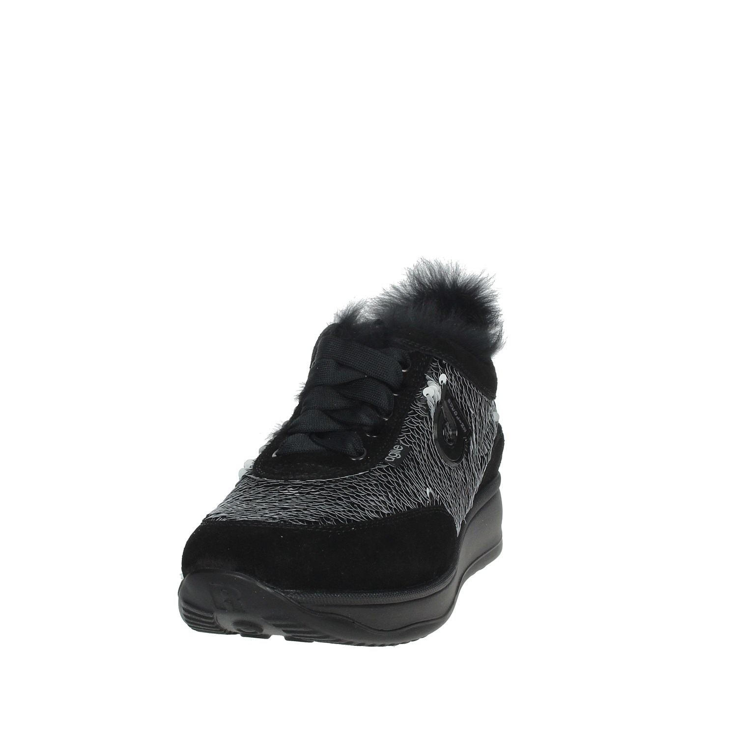 Agile By Rucoline Sneakers Black Agile By Rucoline Shoes Sneakers Black 1304