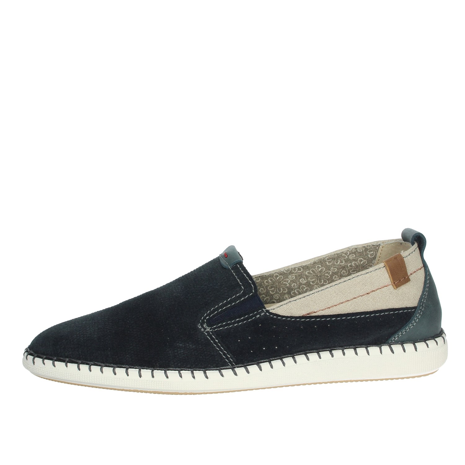 Uomodue Moccasin Blue Uomodue Shoes Moccasin Blue C268