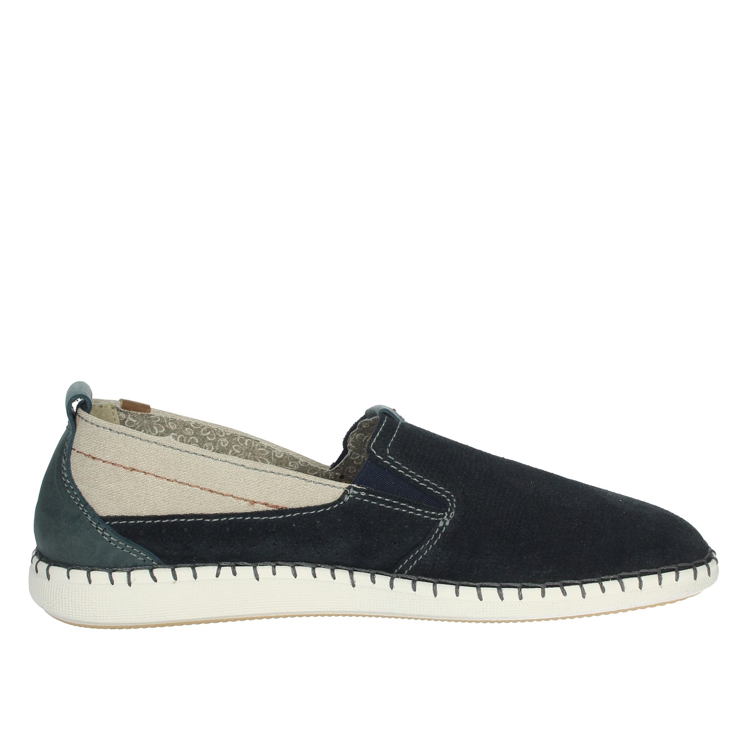 Uomodue Moccasin Blue Uomodue Shoes Moccasin Blue C268