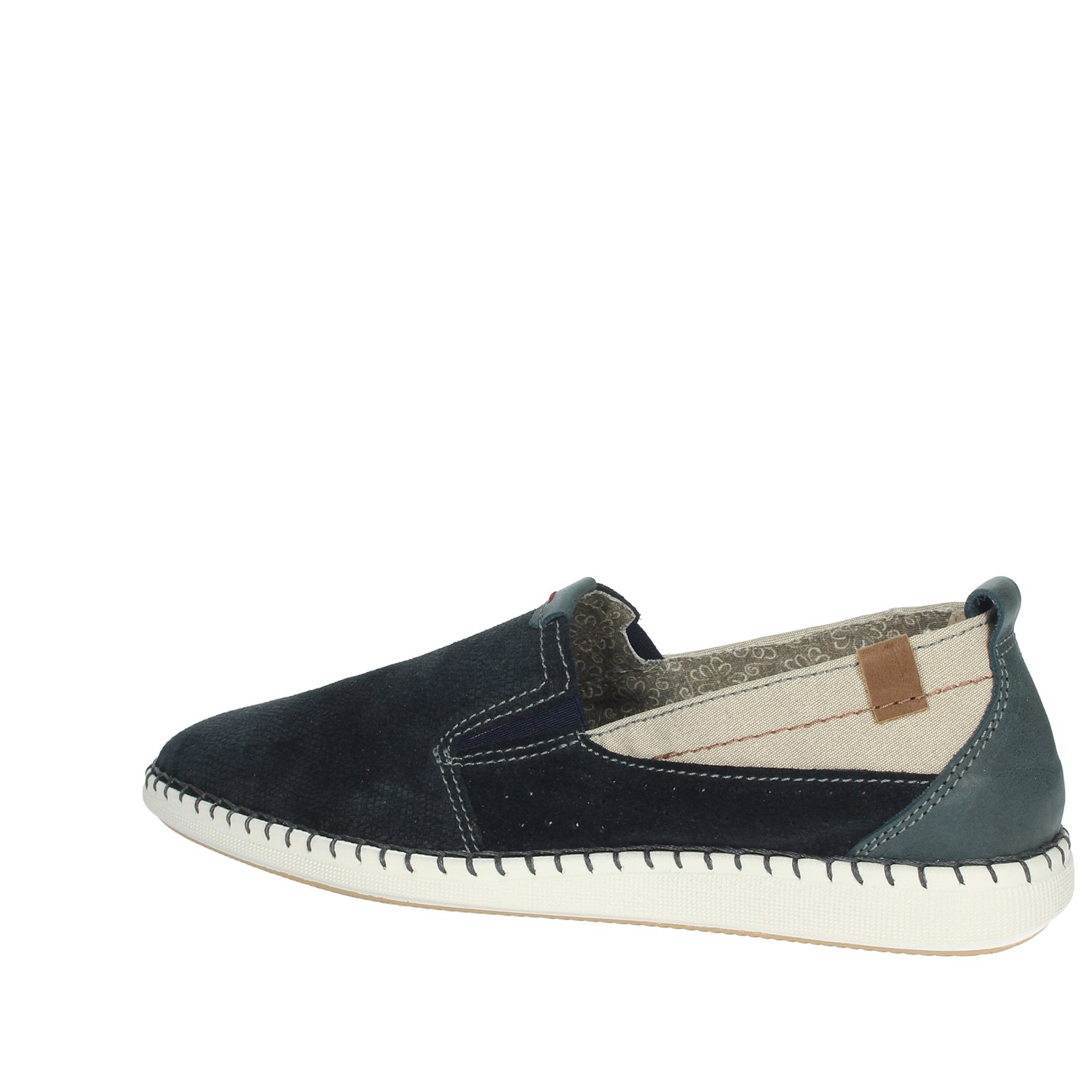 Uomodue Moccasin Blue Uomodue Shoes Moccasin Blue C268