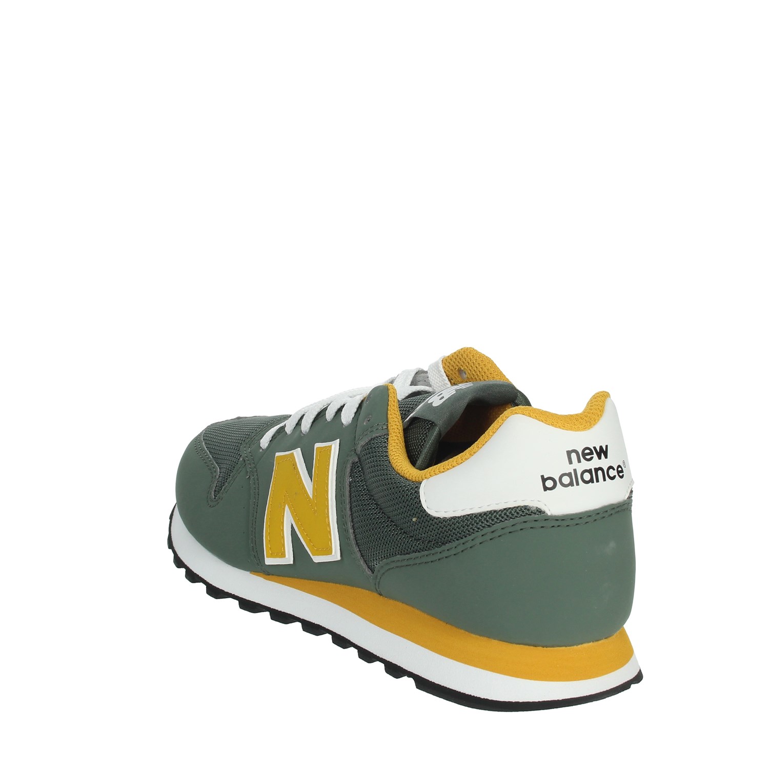 new balance leder gelb