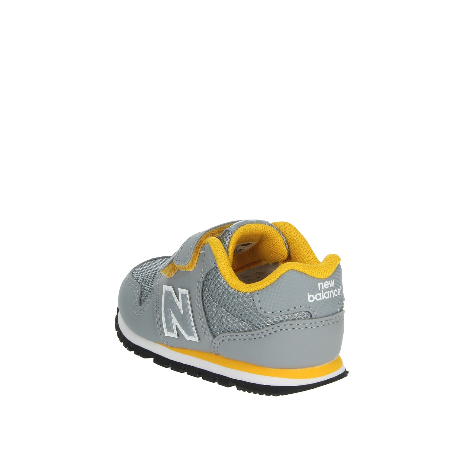 new balance leder kinder grau