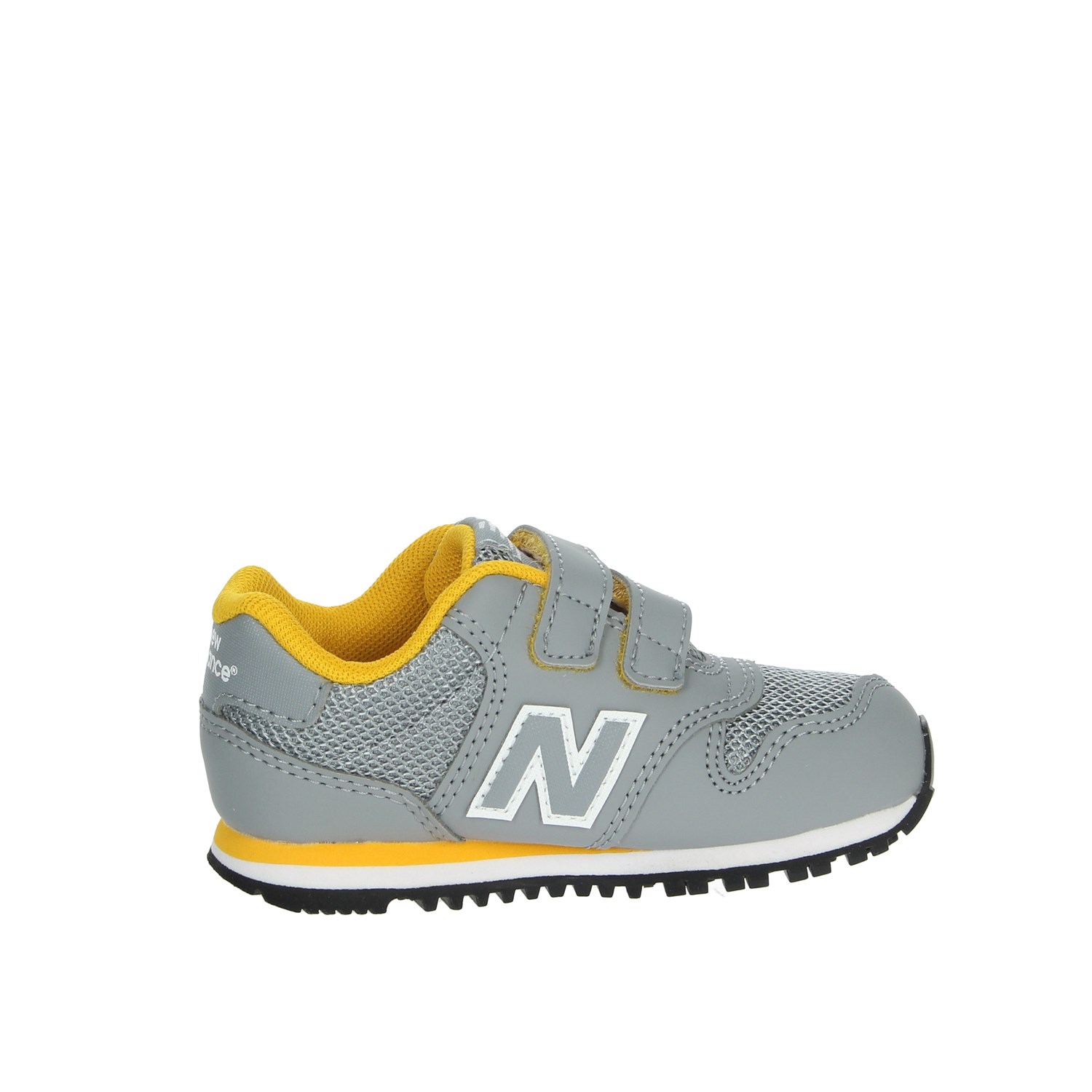 new balance leder kinder grau