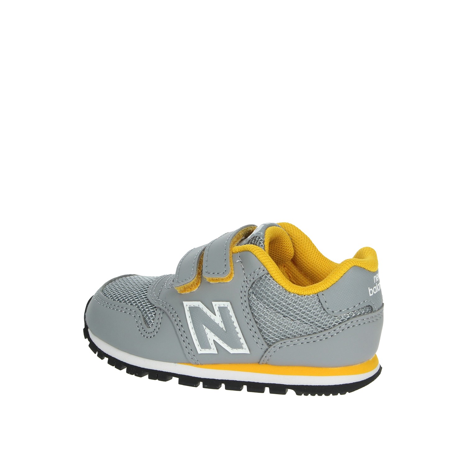 new balance leder kinder grau