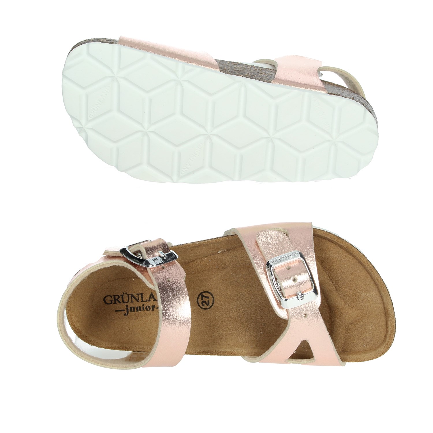 Grunland Flat Sandals Light dusty pink Grunland Shoes Flat Sandals Light dusty pink SB0646-40