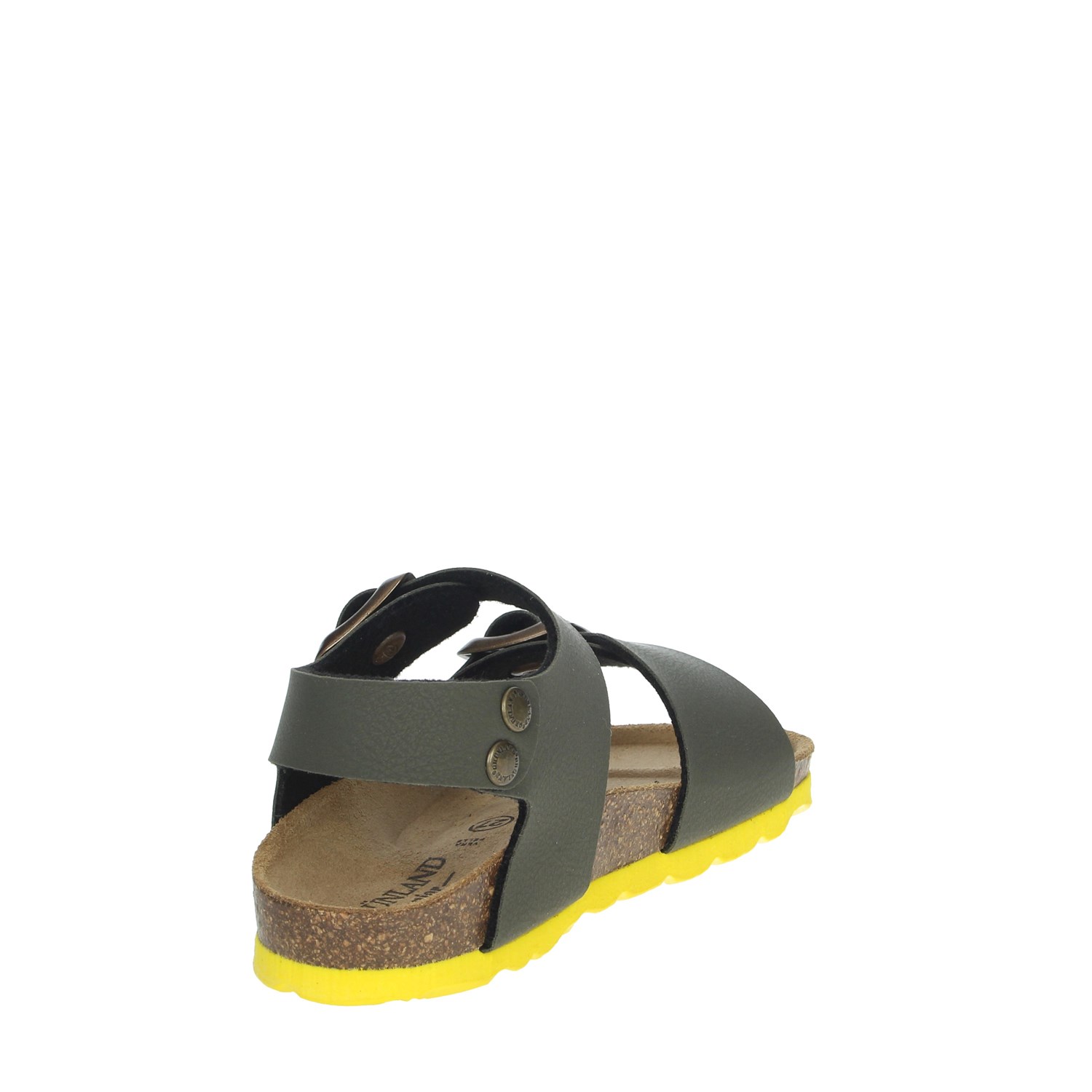 Grunland Flat Sandals Dark Green Grunland Shoes Flat Sandals Dark Green SB0901-40