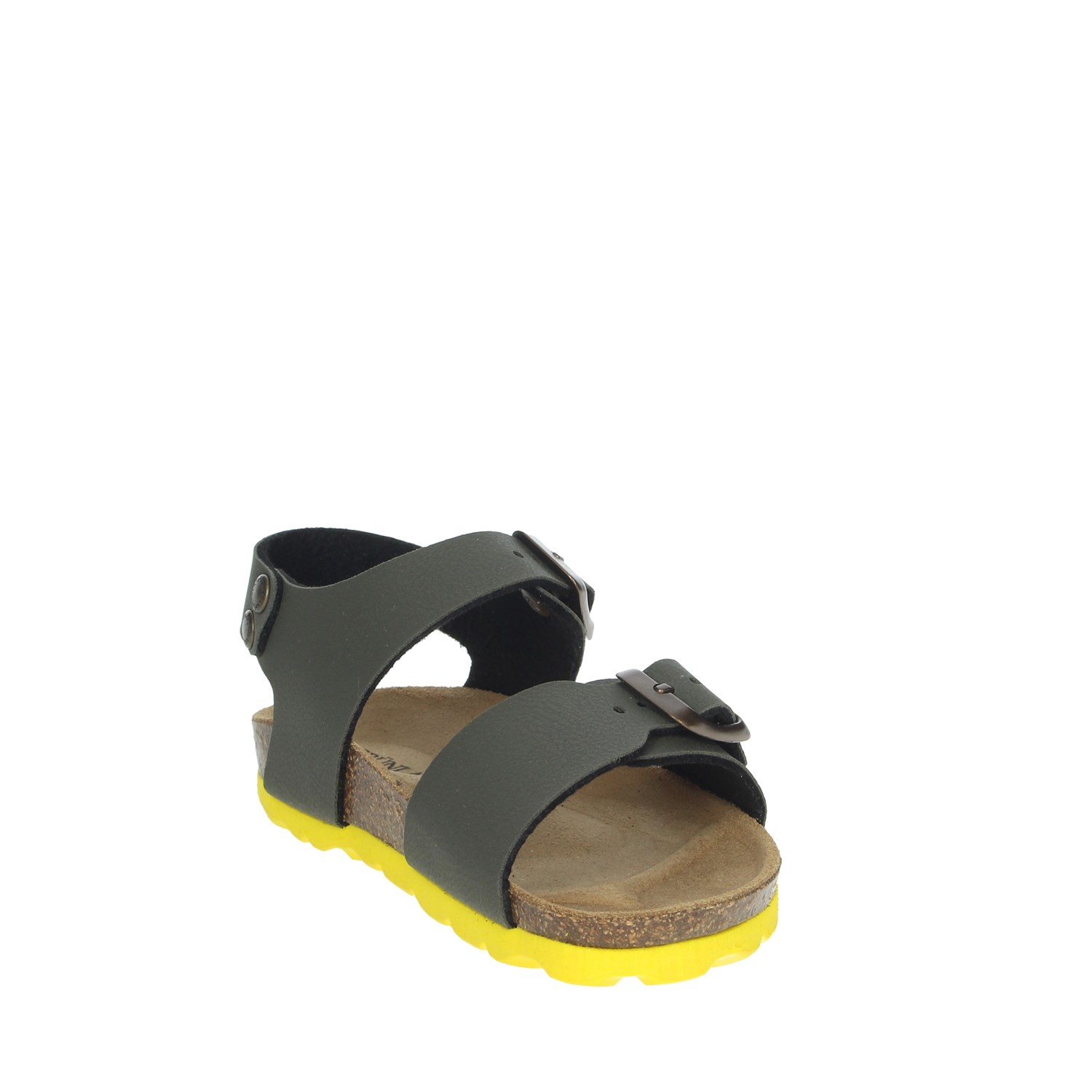 Grunland Flat Sandals Dark Green Grunland Shoes Flat Sandals Dark Green SB0901-40