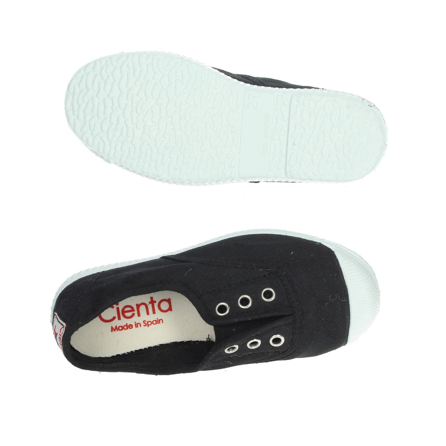 Cienta Slip-on Shoes Black Cienta Shoes Slip-on Shoes Black 70997