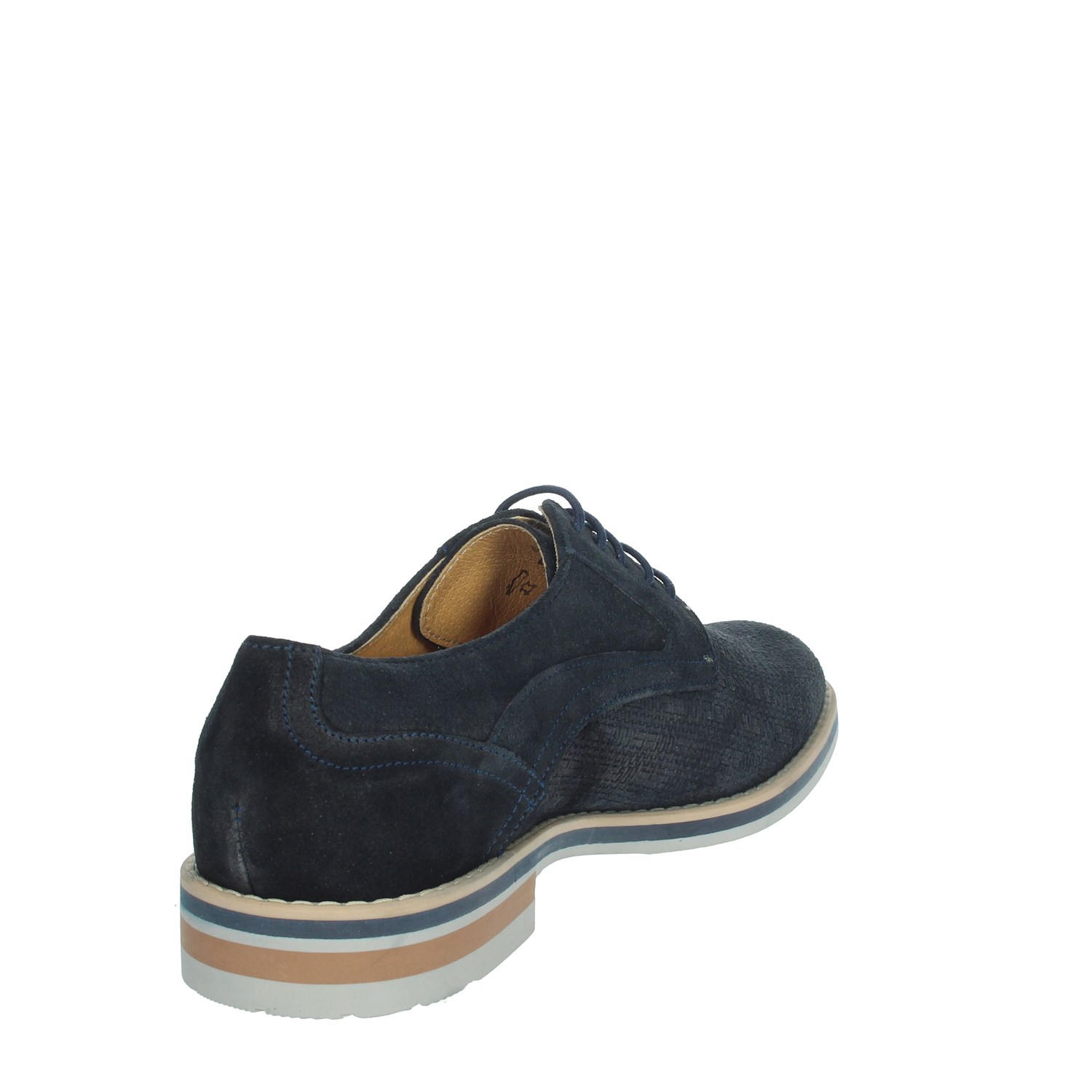 Genus Millennium Brogue Blue Genus Millennium Shoes Brogue Blue 14611