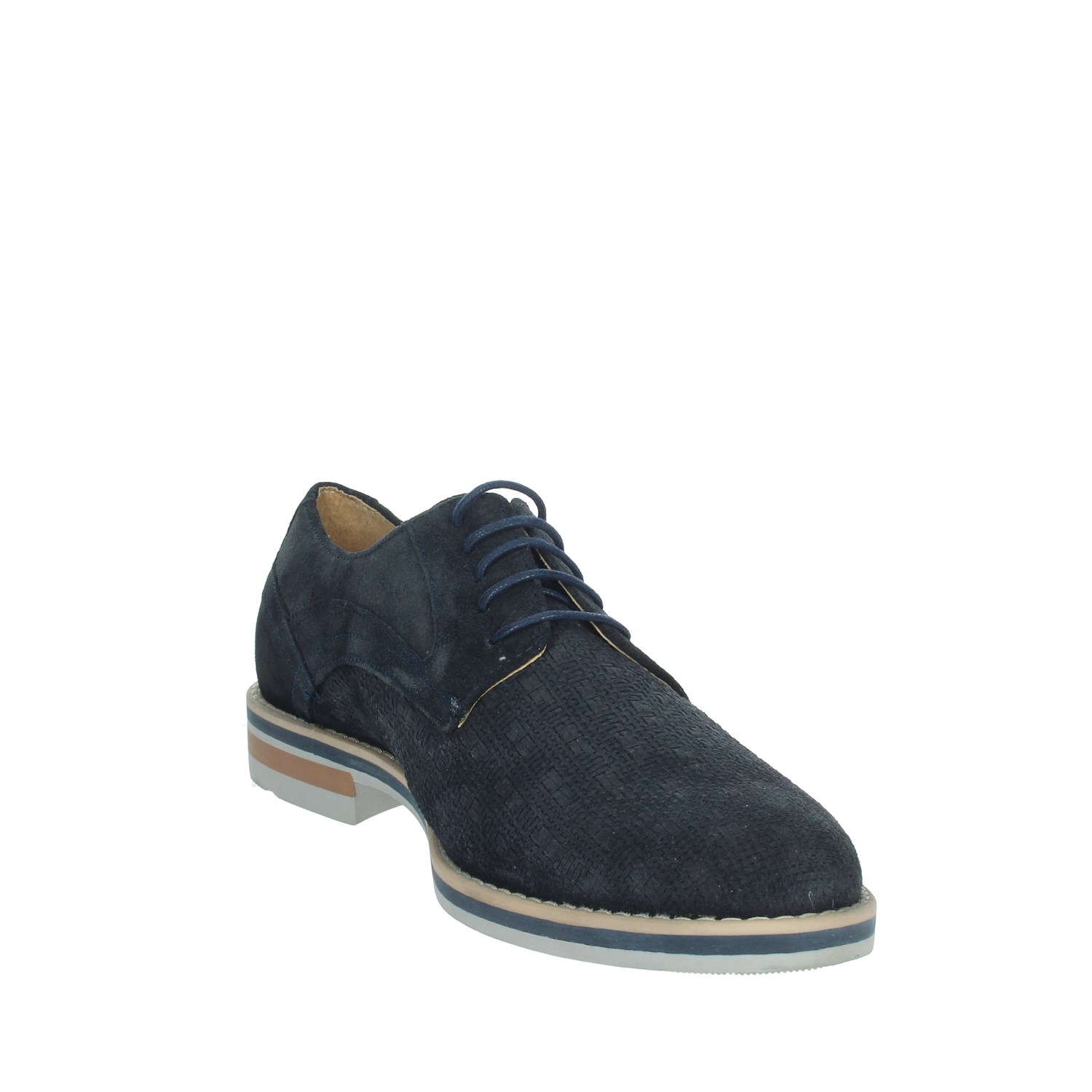 Genus Millennium Brogue Blue Genus Millennium Shoes Brogue Blue 14611