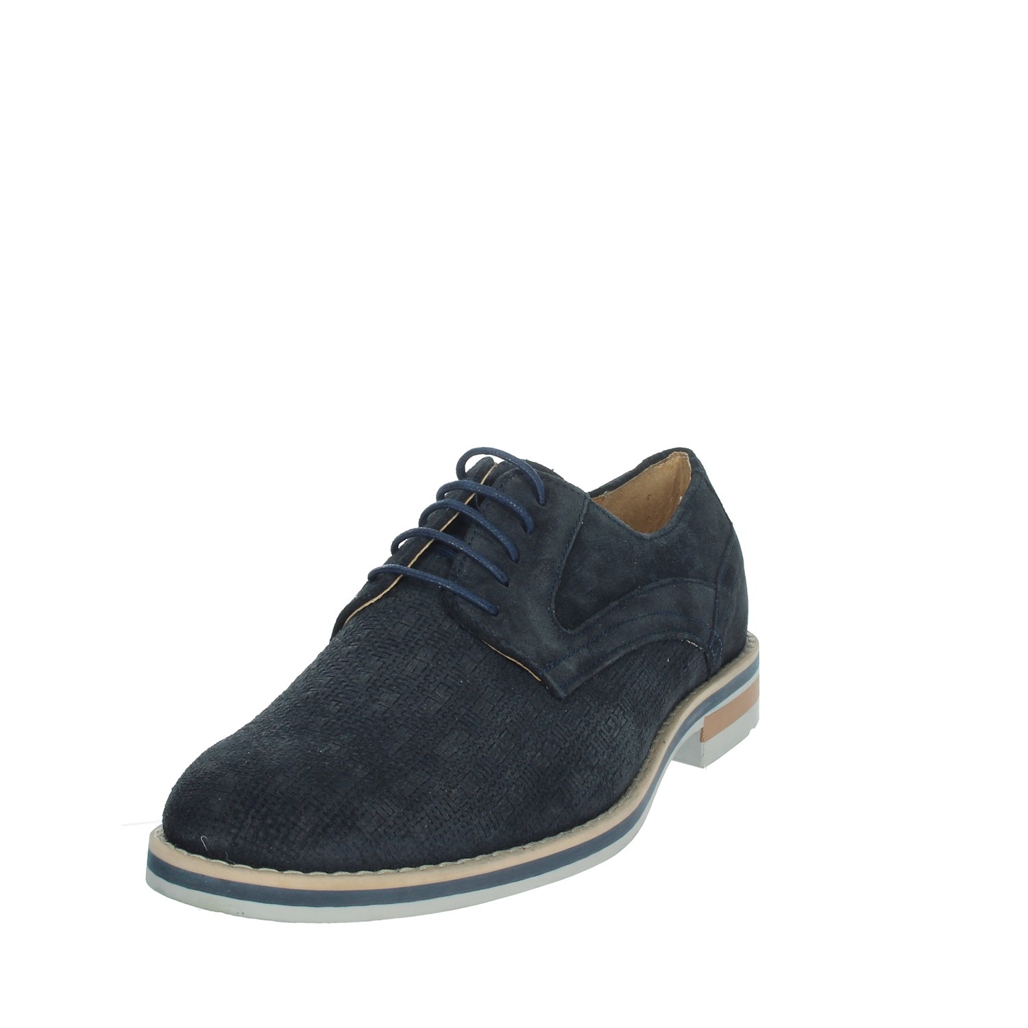 Genus Millennium Brogue Blue Genus Millennium Shoes Brogue Blue 14611