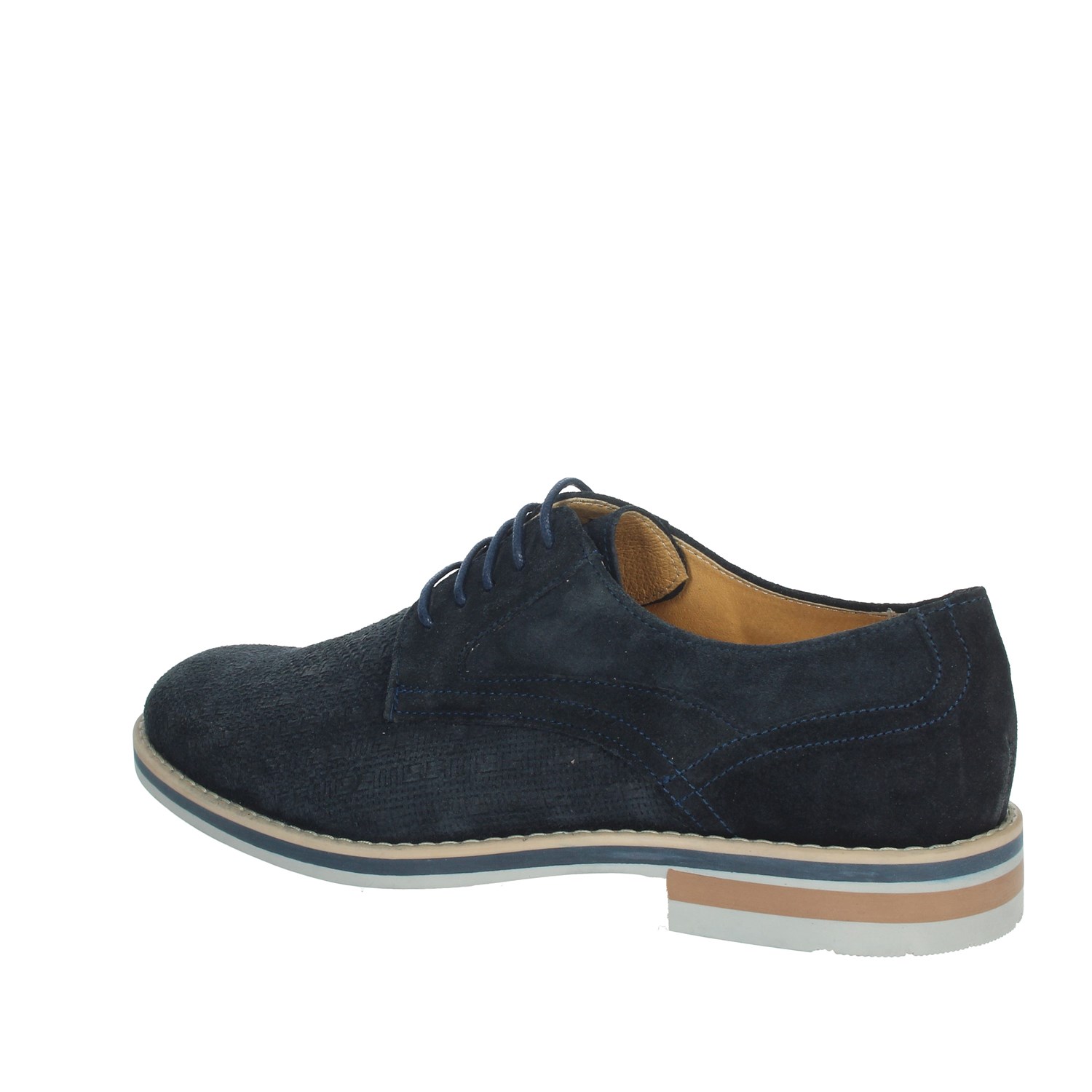 Genus Millennium Brogue Blue Genus Millennium Shoes Brogue Blue 14611