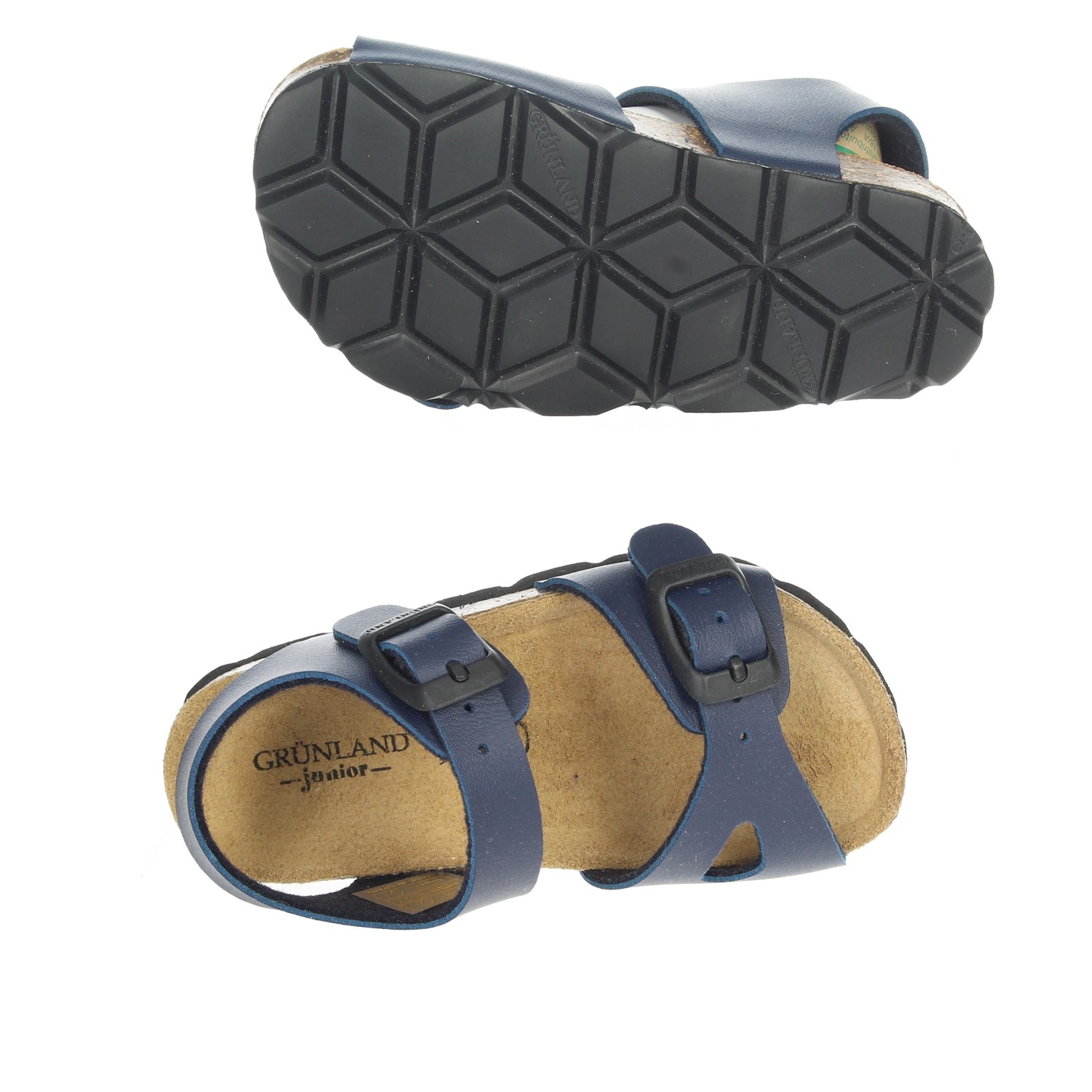 Grunland Sandal Blue Grunland Shoes Sandal Blue SB0027-40