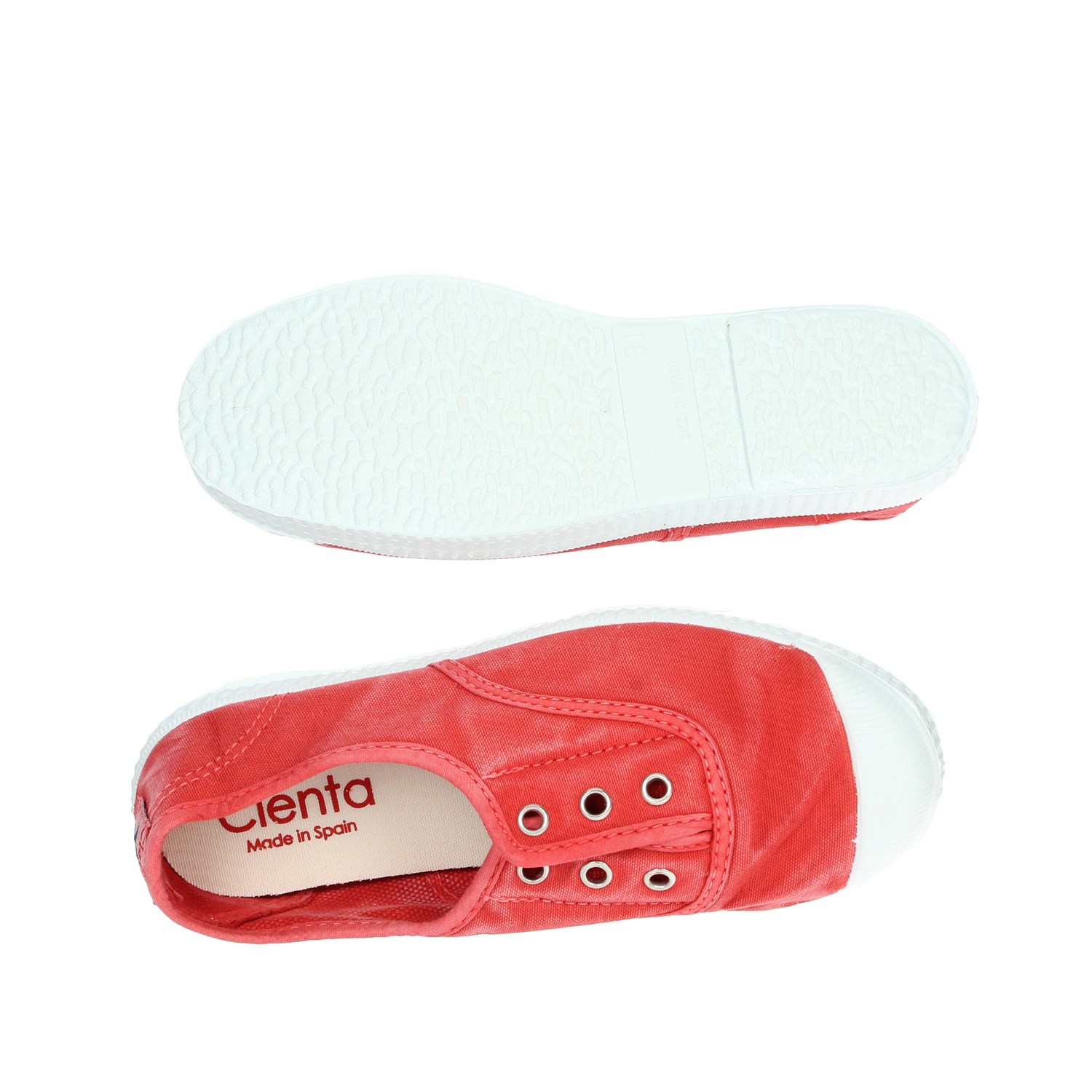 Cienta Slip-on Shoes Red Cienta Shoes Slip-on Shoes Red 70777