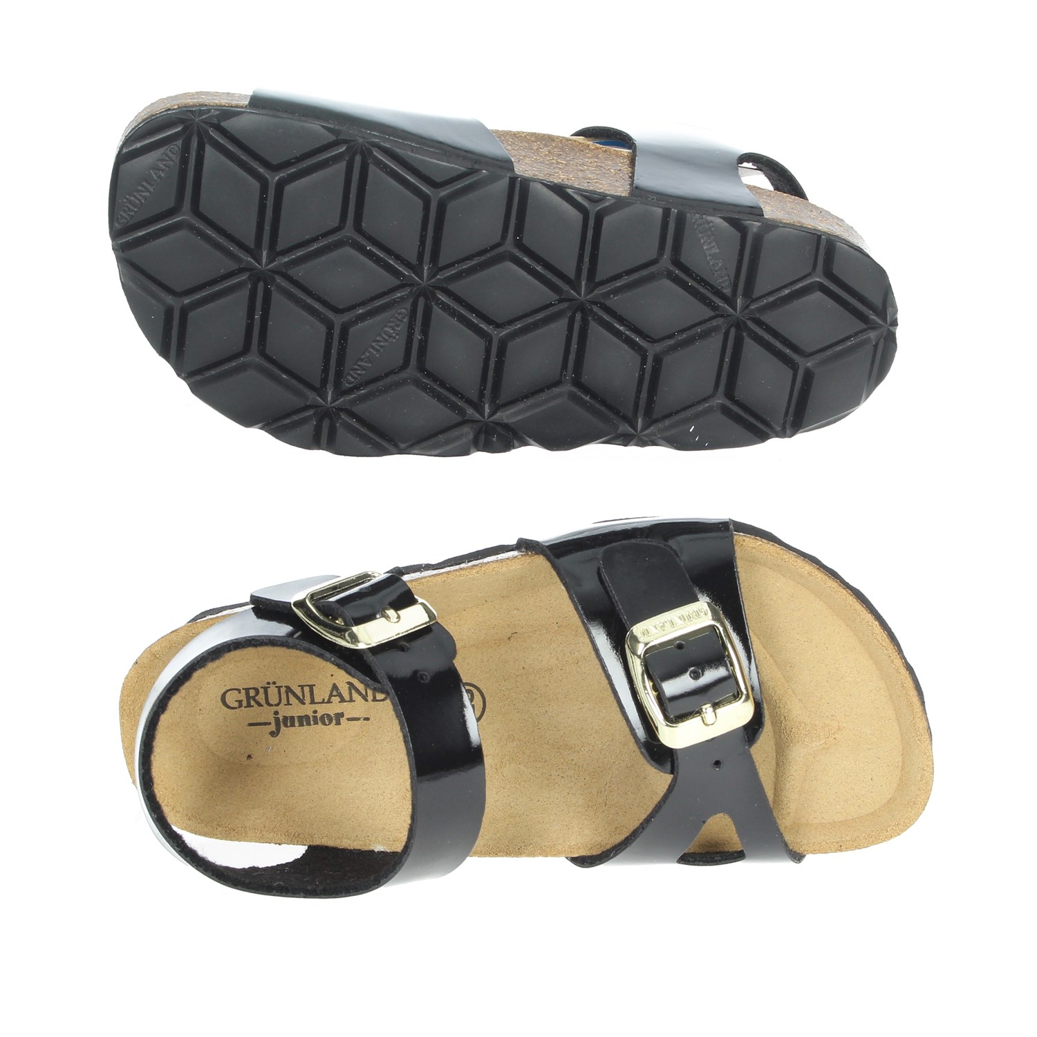 Grunland Sandal Black Grunland Shoes Sandal Black SB0018-40