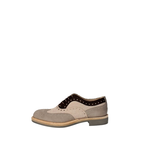 Corvari Shoes Brogue Brown/Beige 2587