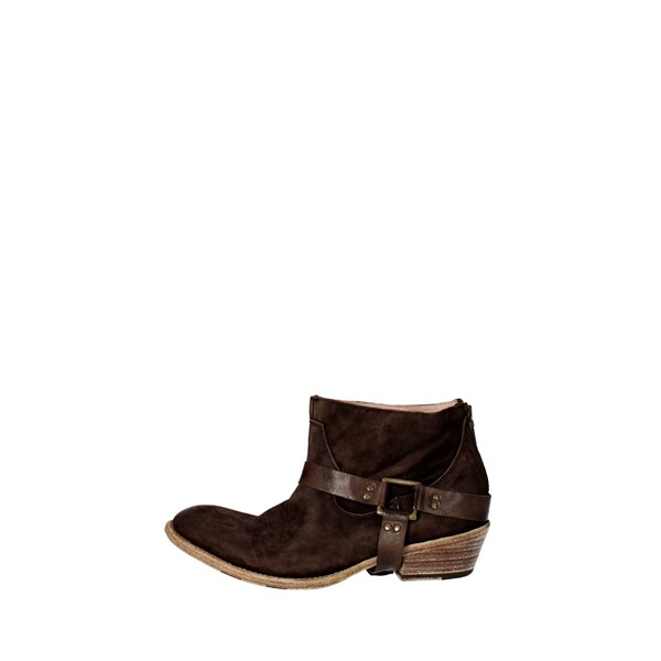 Corvari Shoes Low Ankle Boots Brown C.08