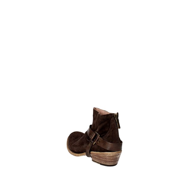 Corvari Shoes Low Ankle Boots Brown C.08