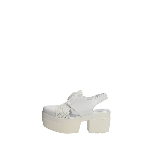 Cult Shoes Heeled Sandals White CLE102482