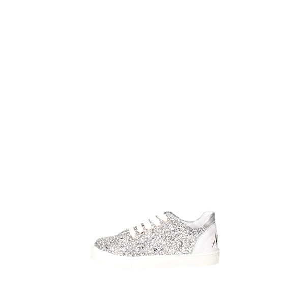 Blumarine  Shoes Sneakers Silver D3556