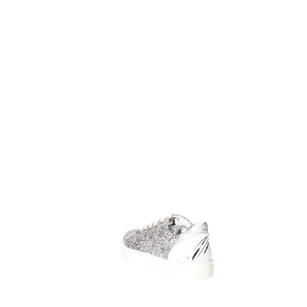 Blumarine  Shoes Sneakers Silver D3556