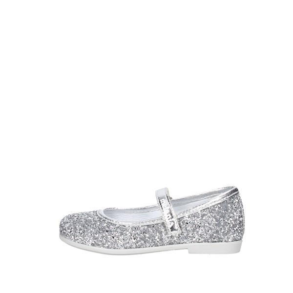 Melania Shoes Ballet Flats Silver ME2041D7E.B