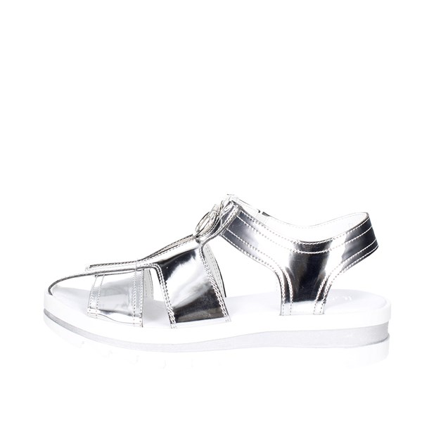 Cult Shoes Flat Sandals Silver CLJ101736