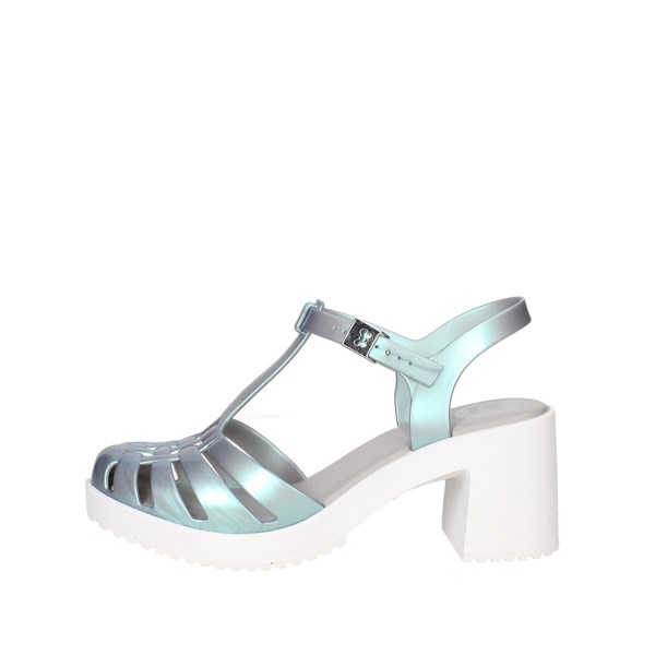 Zaxy Shoes Heeled Sandals Silver 81825 90032