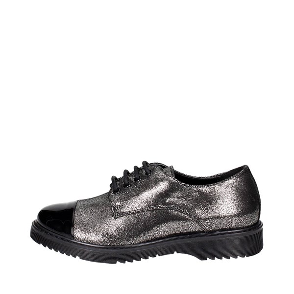 Cult Shoes Brogue Black/Silver CLJ101623
