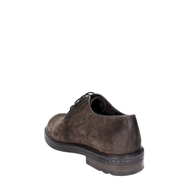 Exton Shoes Brogue Grey 4086