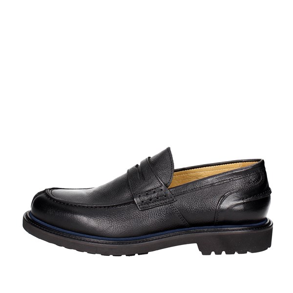 Hudson Shoes Moccasin Black 314-C