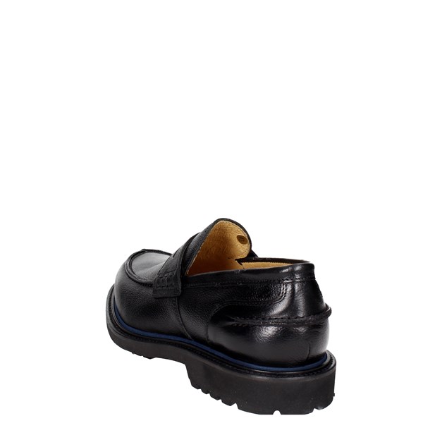Hudson Shoes Moccasin Black 314-C