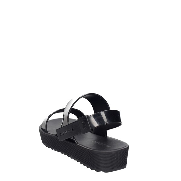 Zaxy Shoes Flat Sandals Black 17222 90058