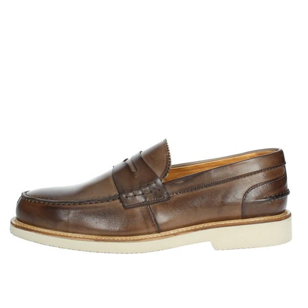 Exton Shoes Moccasin Brown 9102