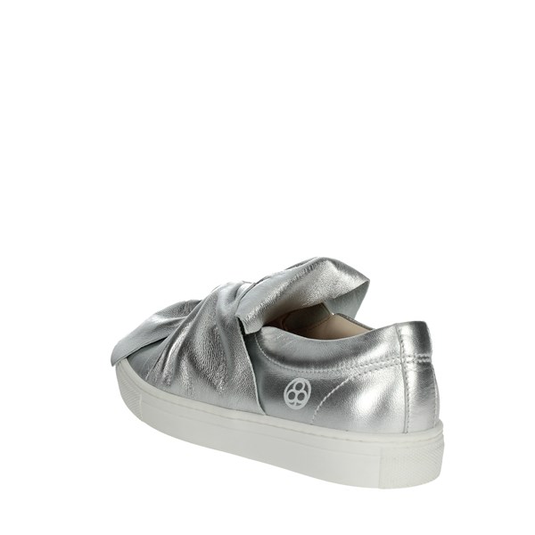 Florens Shoes Slip-on Shoes Silver F3595