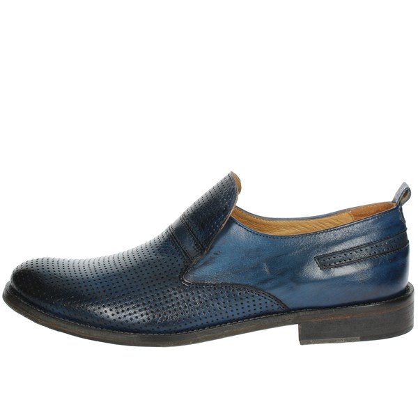 Exton Shoes Moccasin Blue 9431